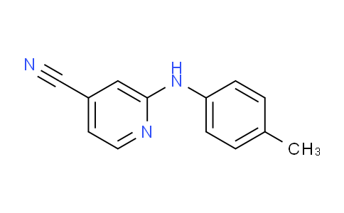CAS No. 137225-07-1, 2-(p-tolylamino)isonicotinonitrile