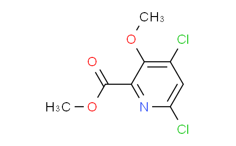CAS No. 1417332-41-2, methyl 4,6-dichloro-3-methoxypicolinate