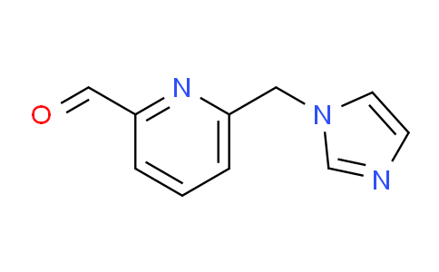 CAS No. 154696-42-1, 6-((1H-imidazol-1-yl)methyl)picolinaldehyde