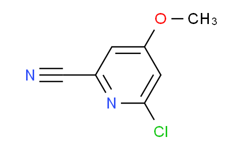 CAS No. 193074-46-3, 6-chloro-4-methoxypicolinonitrile