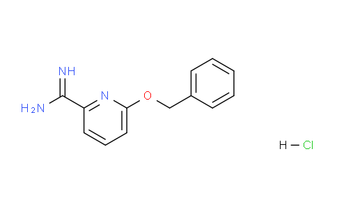 CAS No. 192566-02-2, 6-(benzyloxy)picolinimidamide hydrochloride