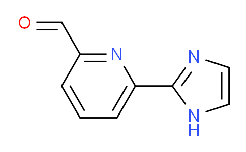CAS No. 208111-07-3, 6-(1H-imidazol-2-yl)picolinaldehyde