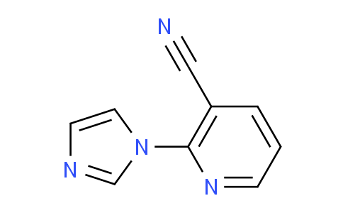 CAS No. 94448-88-1, 2-(1H-Imidazol-1-yl)nicotinonitrile