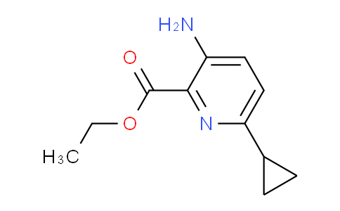 DY712672 | 908833-43-2 | ethyl 3-amino-6-cyclopropylpicolinate