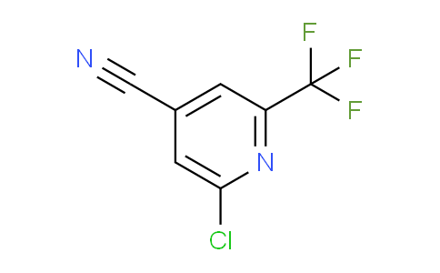 2-Chloro-6-trifluoromethyl-isonicotinonitrile