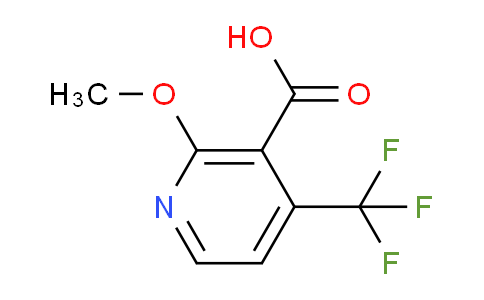 CAS No. 1221792-53-5, 2-Methoxy-4-(trifluoromethyl)nicotinic acid