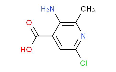 CAS No. 1073182-66-7, 3-amino-6-chloro-2-methylisonicotinic acid