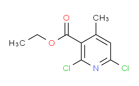CAS No. 108130-10-5, Ethyl 2,6-dichloro-4-methylnicotinate