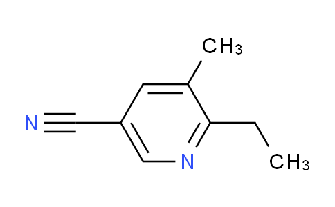 CAS No. 110253-41-3, 6-ethyl-5-methylnicotinonitrile