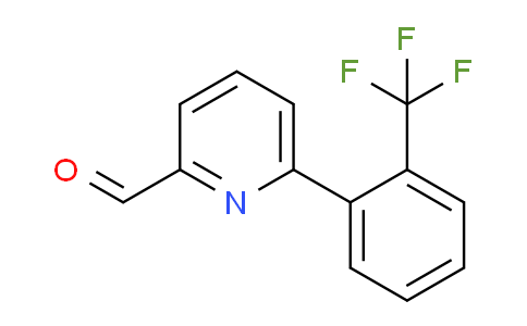 CAS No. 112432-96-9, 6-(2-(trifluoromethyl)phenyl)picolinaldehyde