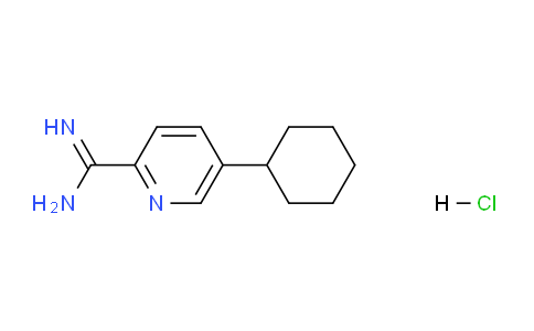 CAS No. 1179362-32-3, 5-cyclohexylpicolinimidamide hydrochloride