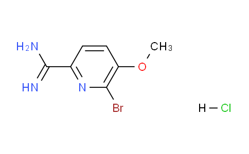 CAS No. 1179359-96-6, 6-bromo-5-methoxypicolinimidamide hydrochloride