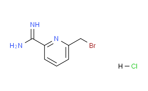 CAS No. 1179362-86-7, 6-(bromomethyl)picolinimidamide hydrochloride