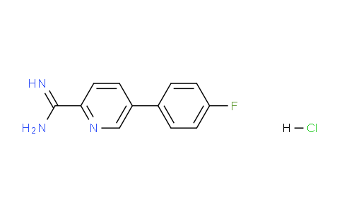 CAS No. 1179359-87-5, 5-(4-fluorophenyl)picolinimidamide hydrochloride