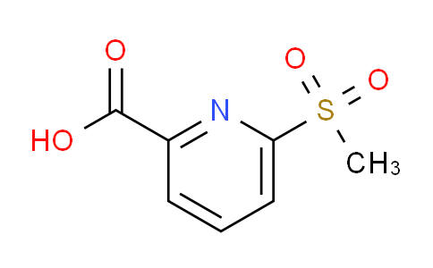 CAS No. 1186663-28-4, 6-(Methylsulfonyl)picolinic acid