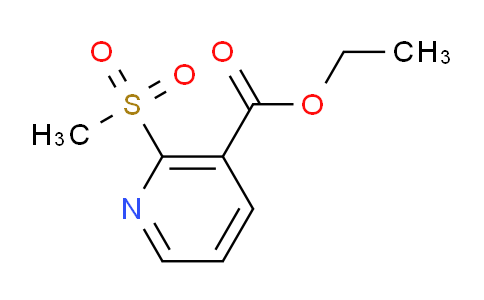CAS No. 1186663-29-5, Ethyl 2-(methylsulfonyl)nicotinate