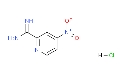 CAS No. 1179362-41-4, 4-nitropicolinimidamide hydrochloride