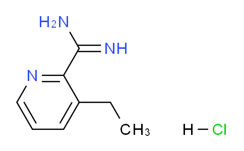 CAS No. 1179360-32-7, 3-ethylpicolinimidamide hydrochloride