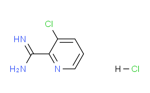 CAS No. 1179360-43-0, 3-chloropicolinimidamide hydrochloride