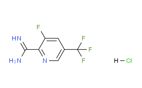 CAS No. 1179362-44-7, 3-fluoro-5-(trifluoromethyl)picolinimidamide hydrochloride