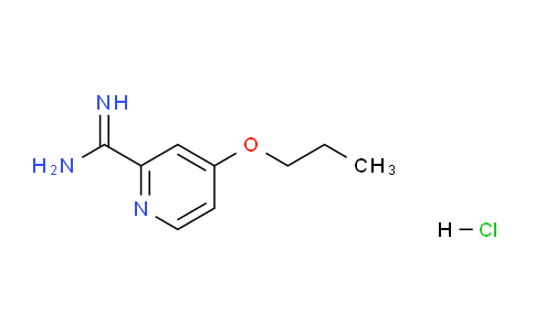 CAS No. 1179362-47-0, 4-propoxypicolinimidamide hydrochloride