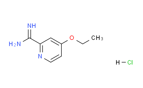 CAS No. 1179360-52-1, 4-ethoxypicolinimidamide hydrochloride