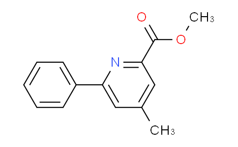 CAS No. 119715-66-1, methyl 4-methyl-6-phenylpicolinate
