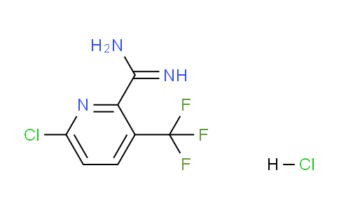CAS No. 1179362-56-1, 6-chloro-3-(trifluoromethyl)picolinimidamide hydrochloride