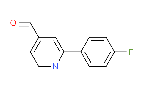 CAS No. 1214368-14-5, 2-(4-Fluorophenyl)isonicotinaldehyde