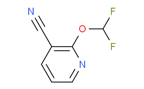 CAS No. 1214388-53-0, 2-(Difluoromethoxy)nicotinonitrile