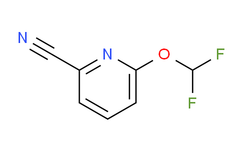 CAS No. 1214349-26-4, 6-(Difluoromethoxy)picolinonitrile