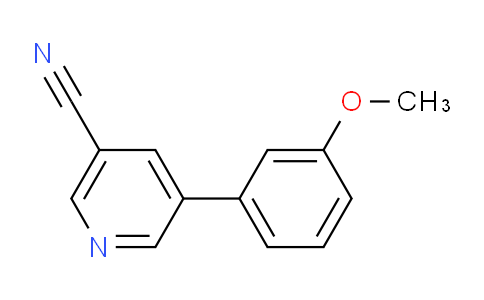 1268095-80-2 | 5-(3-methoxyphenyl)nicotinonitrile