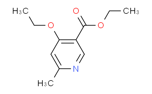 CAS No. 111974-39-1, ethyl 4-ethoxy-6-methylnicotinate