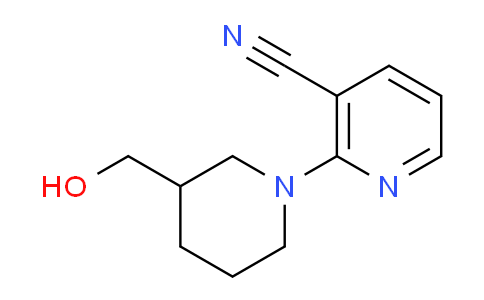 CAS No. 939986-69-3, 2-(3-(hydroxymethyl)piperidin-1-yl)nicotinonitrile