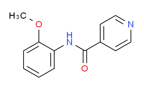 CAS No. 70301-28-9, N-(2-methoxyphenyl)isonicotinamide