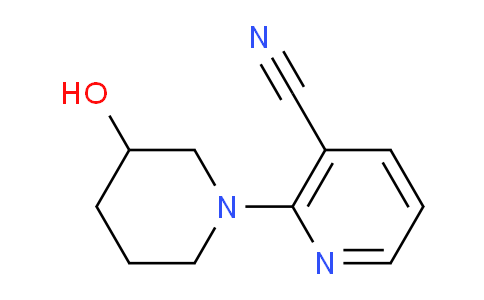 CAS No. 916791-18-9, 2-(3-hydroxypiperidin-1-yl)nicotinonitrile