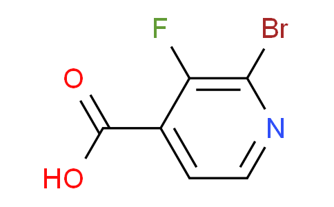 2-Bromo-3-fluoroisonicotinic acid