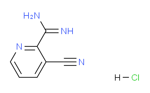CAS No. 1179360-17-8, 3-cyanopicolinimidamide hydrochloride