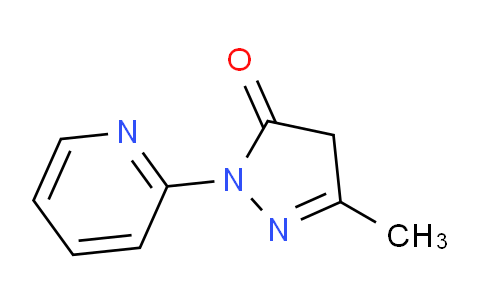 CAS No. 29211-49-2, 5-methyl-2-(pyridin-2-yl)-2,4-dihydro-3H-pyrazol-3-one