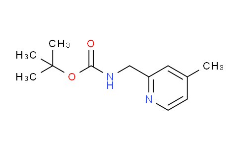CAS No. 1330755-53-7, tert-Butyl ((4-methylpyridin-2-yl)methyl)carbamate