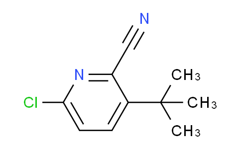 CAS No. 2090123-47-8, 3-(tert-butyl)-6-chloropicolinonitrile