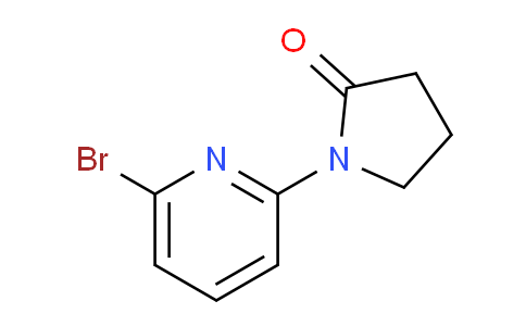 CAS No. 1027511-95-0, 1-(6-Bromopyridin-2-yl)pyrrolidin-2-one