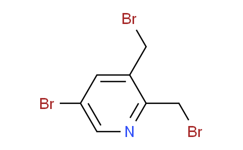 CAS No. 905273-34-9, 5-Bromo-2,3-bis(bromomethyl)pyridine