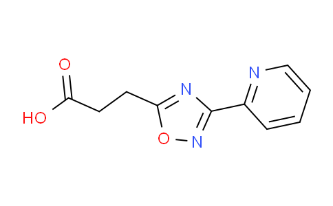 CAS No. 99185-87-2, 3-(3-Pyridin-2-yl-1,2,4-oxadiazol-5-yl)-propanoic acid
