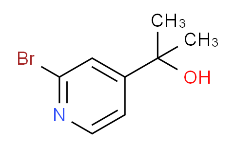 CAS No. 1055073-69-2, 2-(2-Bromopyridin-4-yl)propan-2-ol