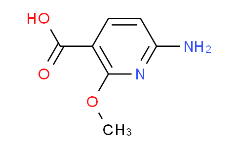 CAS No. 1060806-77-0, 6-Amino-2-methoxynicotinic acid