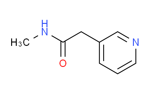 CAS No. 106271-65-2, N-Methyl-2-(pyridin-3-yl)acetamide