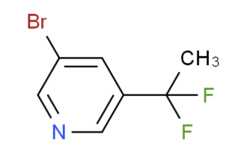 CAS No. 1108724-32-8, 3-Bromo-5-(1,1-difluoroethyl)pyridine