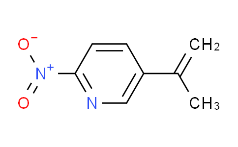 CAS No. 1135437-90-9, 2-Nitro-5-(prop-1-en-2-yl)pyridine