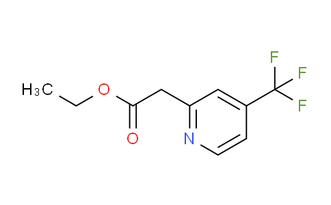 CAS No. 1189770-53-3, Ethyl 2-(4-(trifluoromethyl)pyridin-2-yl)acetate